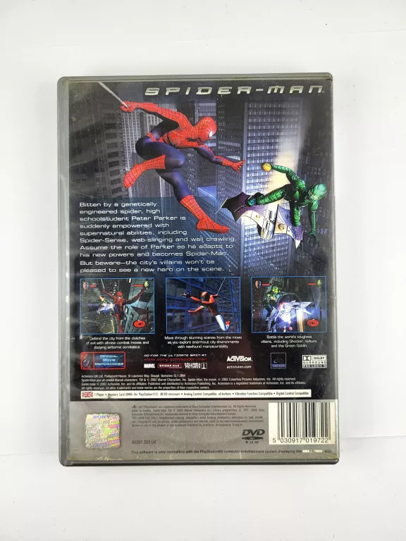 GRA NA PS2 SPIDER-MAN PLATINUM