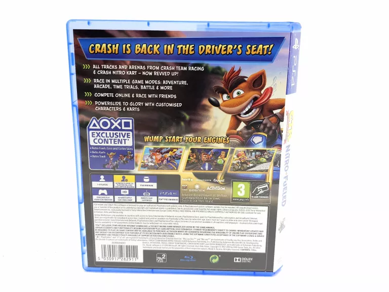 GRA PS4 CTR CRASH TEAM RACING NITRO FUELED