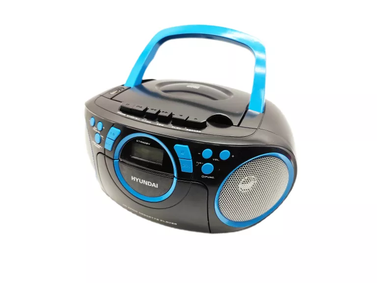 BOOMBOX PRZENOŚNY HYUNDAI 788N USB AUX CD MP3 WYŚWIETLACZ RADIO FM CYFROWE
