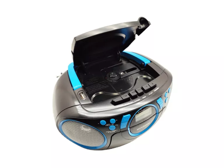BOOMBOX PRZENOŚNY HYUNDAI 788N USB AUX CD MP3 WYŚWIETLACZ RADIO FM CYFROWE