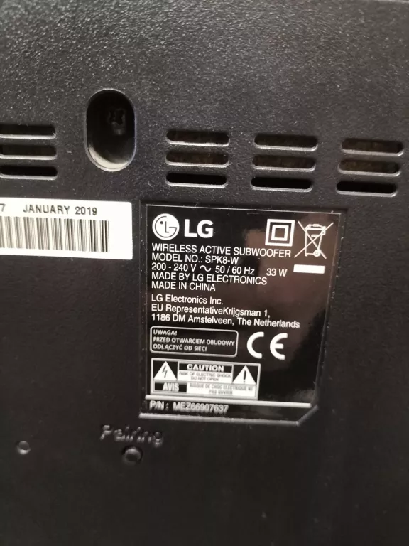 SOUNDBAR LG SK8 - 2.1 - WI-FI - BLUETOOTH