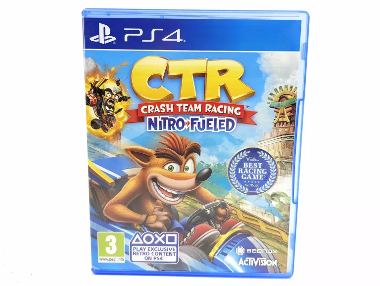 GRA PS4 CTR CRASH TEAM RACING NITRO FUELED