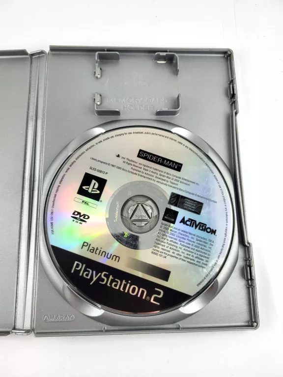 GRA NA PS2 SPIDER-MAN PLATINUM