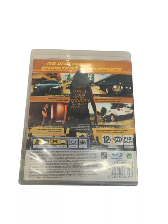 GRA PS3 NEED FOR SPEED UNDERCOVER NAPISY PL