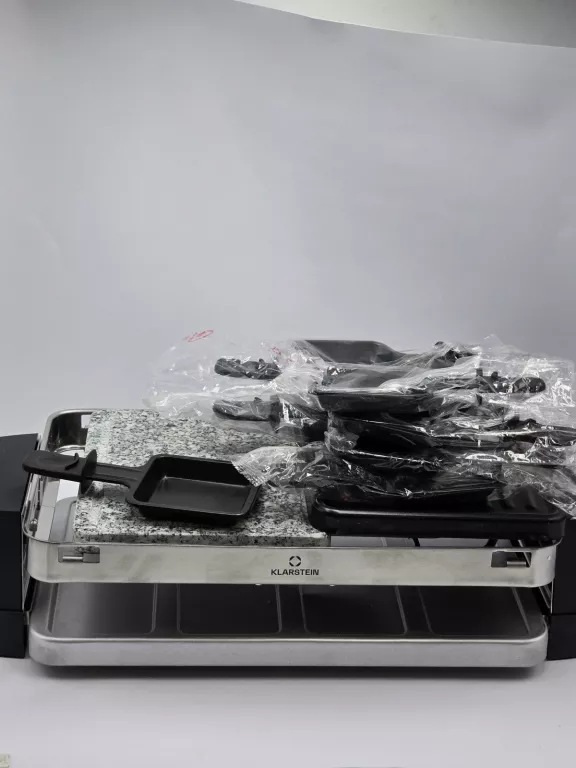 KLARSTEIN TENDERLOIN GRILL RACLETTE DLA 8 OSÓB KAMIENNA PŁYTA 1200 W