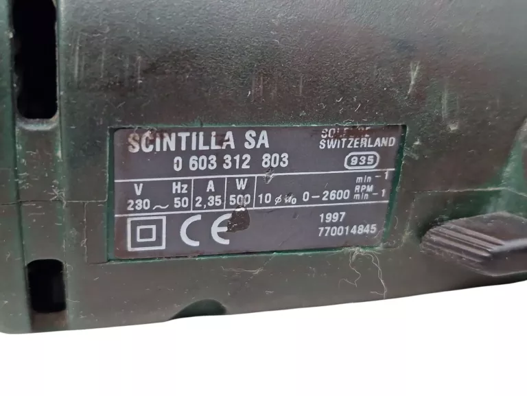 WIERTARKA UDAROWA BOSCH PSB 500R 500W + WALIZKA