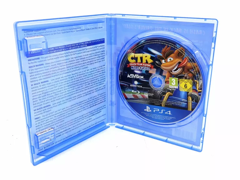 GRA PS4 CTR CRASH TEAM RACING NITRO FUELED