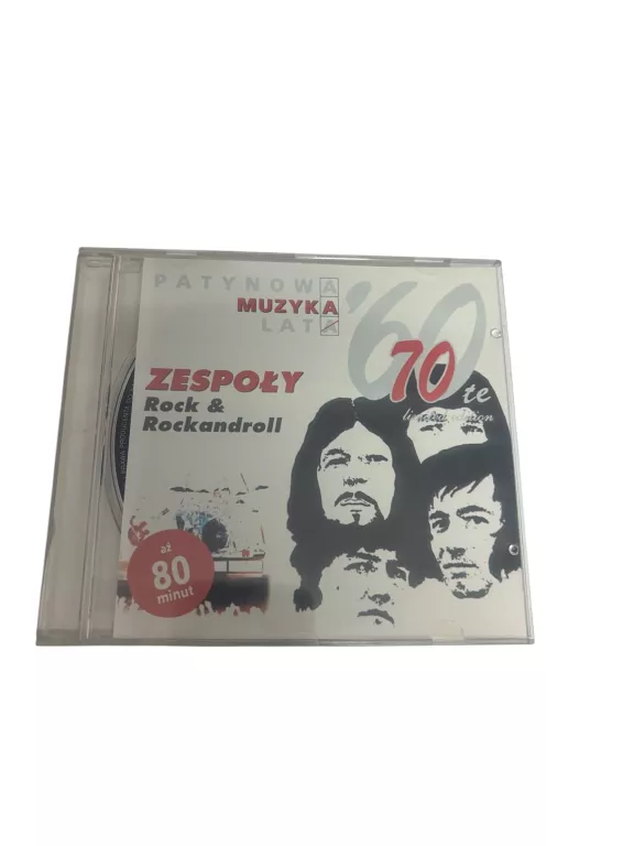 PLATYNOWA MUZYKA LATA 60-70TE ZESPOŁY ROCK ROCKANDROLL