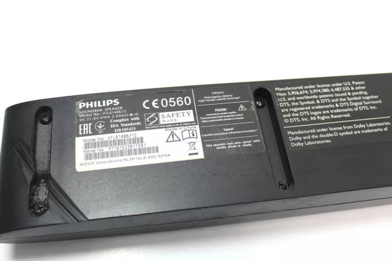 SOUNDBAR PHILIPS HTL6140 +PILOT PRZEW