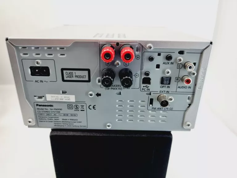WIEŻA STEREO PANASONIC SC-PMX90EG-S