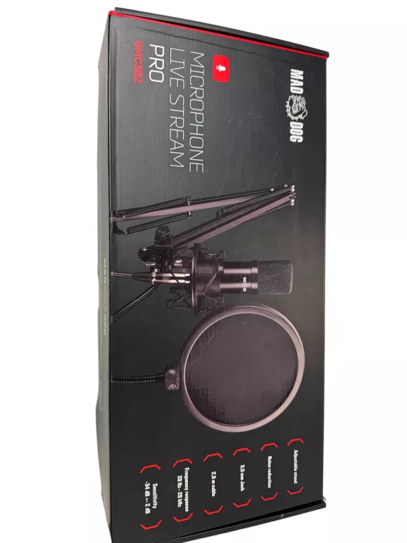 MIKROFON MAD DOG LIVE STREAM PRO GMC 302