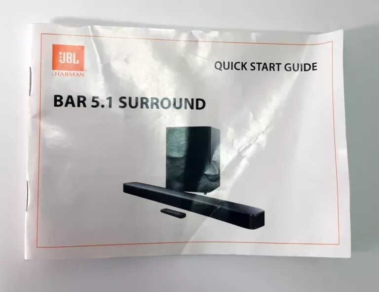 SOUNDBAR JBL BAR 5.1 Z SUBWOOFEREM