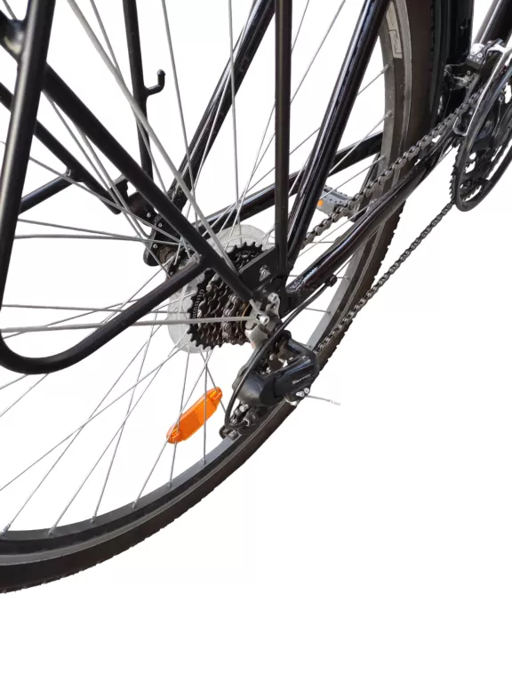 ROWER TREKKINGOWY KROSS TRANS 1.0 (RAMA 19") 28 CALI DAMSKI CZARNO-SZARY