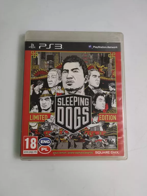 GRA NA PS3 SLEEPING DOGS LIMITED EDITION