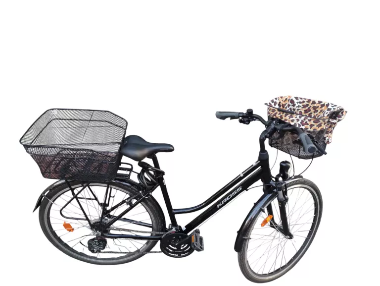 ROWER TREKKINGOWY KROSS TRANS 1.0 (RAMA 19") 28 CALI DAMSKI CZARNO-SZARY