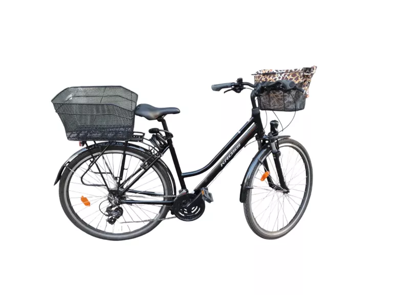 ROWER TREKKINGOWY KROSS TRANS 1.0 (RAMA 19") 28 CALI DAMSKI CZARNO-SZARY