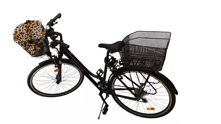 ROWER TREKKINGOWY KROSS TRANS 1.0 (RAMA 19") 28 CALI DAMSKI CZARNO-SZARY