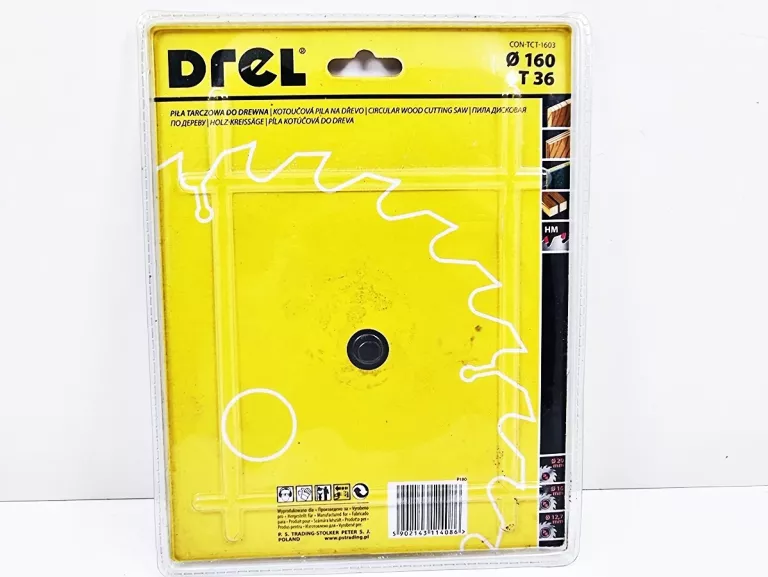 TARCZA DO DREWNA DREL 160MM X 30MM /36T, FI 20/16/12.7
