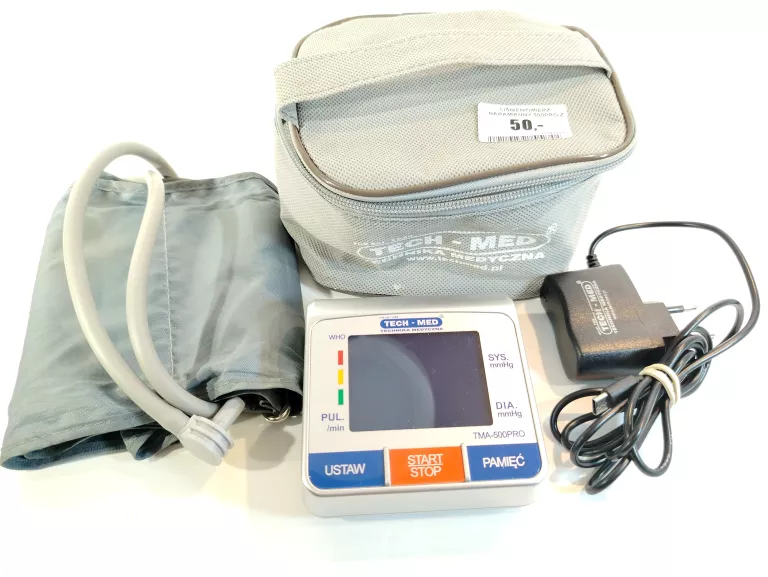 CIŚNIENIOMIERZ NARAMIENNY 500PRO Z MANKIETEM 22-42 CM TECH-MED ETUI ARYTMI
