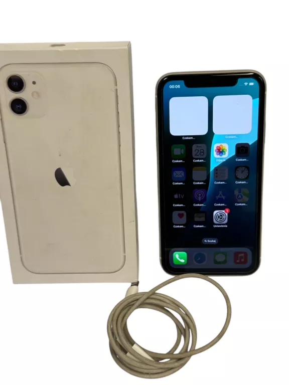 TELEFON IPHONE 11 64GB BAT. 85% KOMPLET TANIO!