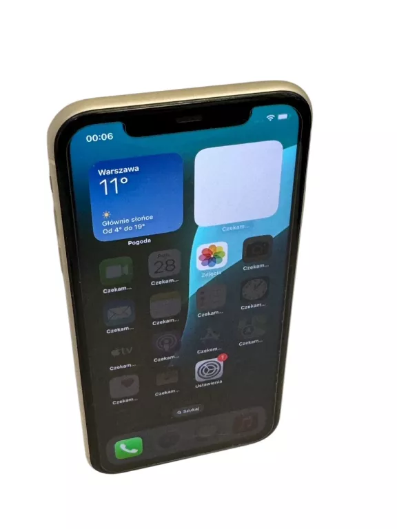 TELEFON IPHONE 11 64GB BAT. 85% KOMPLET TANIO!