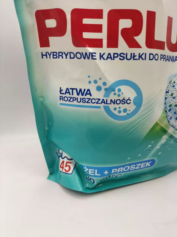 KAPSUŁKI DO PRANIA PERLUX Z PROSZKIEM 45SZT