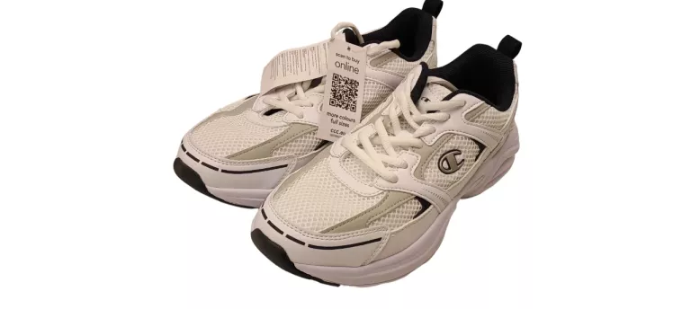 SNEAKERSY CHAMPION RUN 202 K S11728-WW001 BIAŁE ROZMIAR 40 25.5 CM