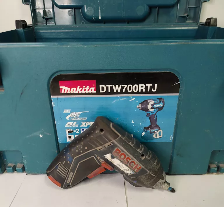 WKRĘTAK BOSCH GSR PRODRIVE + 2 AKU + ŁADOWARKA + WALIZKA