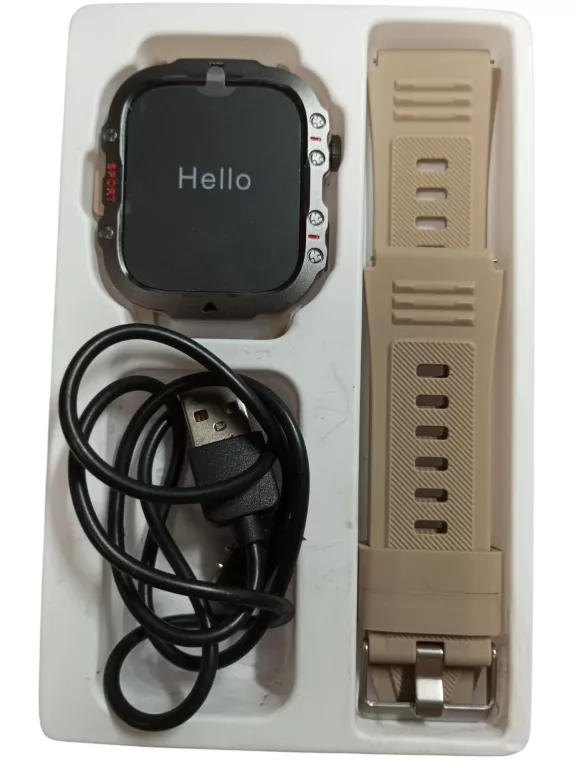 SMARTWATCH QX11 ZEGAREK SPORTOWY WODOODPORNY 3ATM KOMPLET