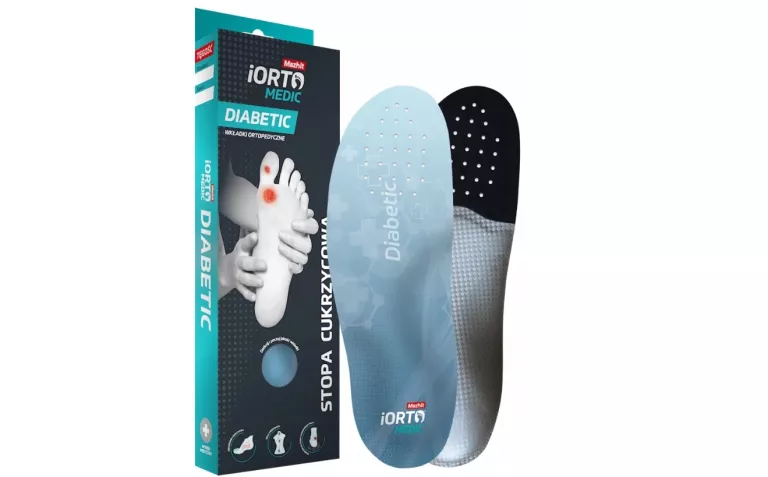 WKŁADKI DLA DIABETYKÓW IORTO DIABETIC R.38 STANDARD