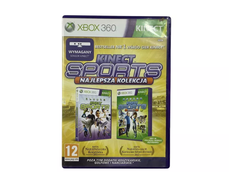 GRA XBOX 360 KINECT SPORTS NAJLEPSZA EDYCJA