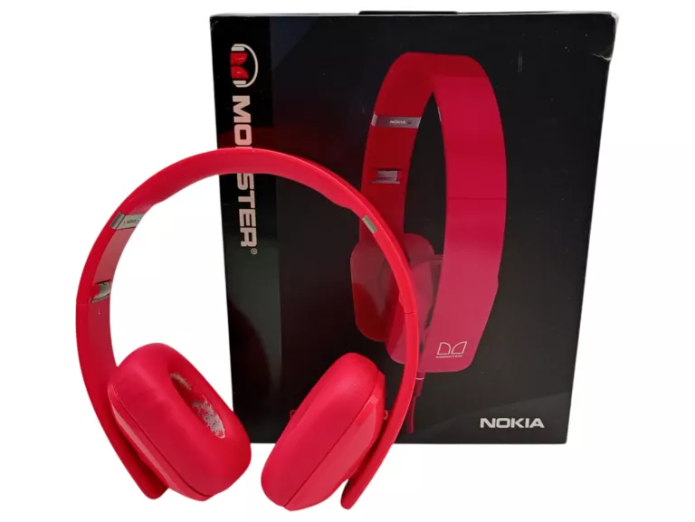 SŁUCHAWKI NOKIA PURITY HD STEREO BY MONSTER WH 930 RÓŻOWY