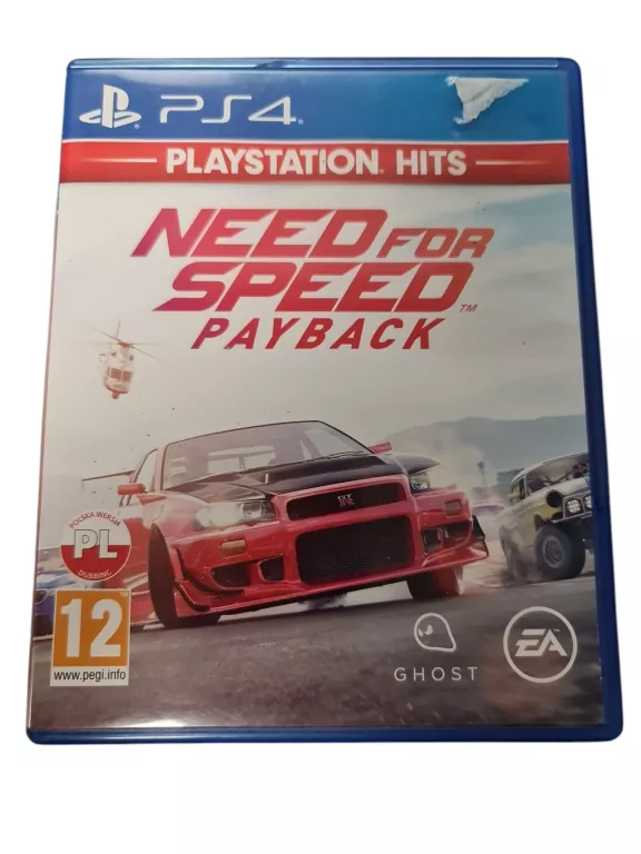 GRA NEED FOR SPEED PAYBACK PLAYSTATION 4 PS4