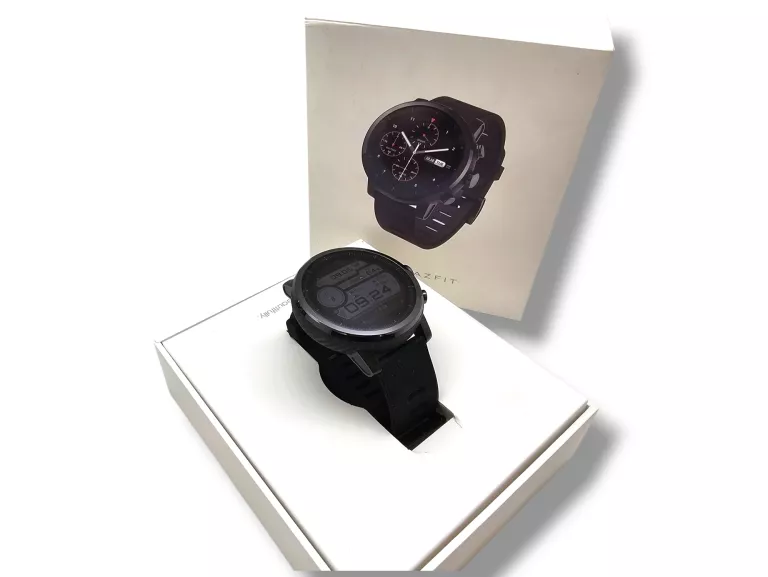 SMARTWATCH AMAZFIT STRATOS CZARNY/W PUDEŁKU