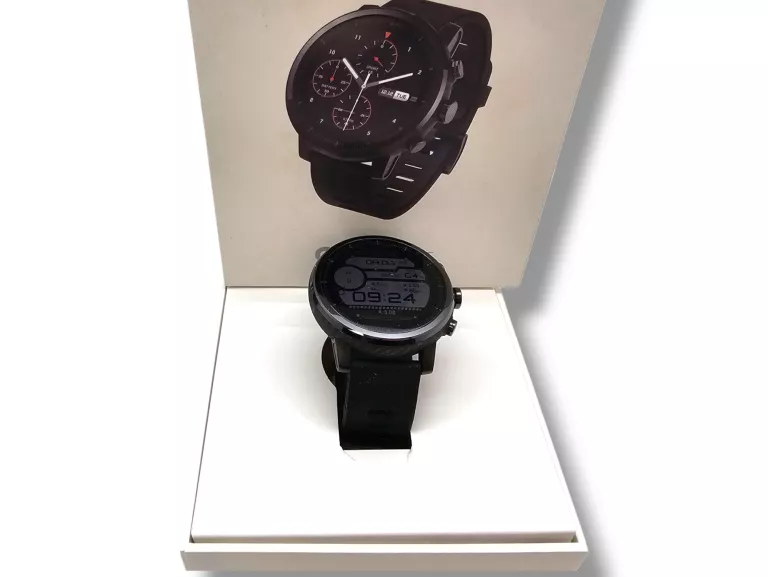 SMARTWATCH AMAZFIT STRATOS CZARNY/W PUDEŁKU