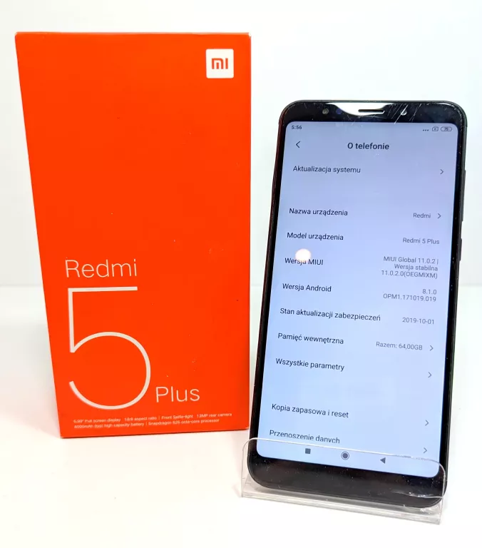 TELEFON REDMI 5 PLUS 4GB/64GB