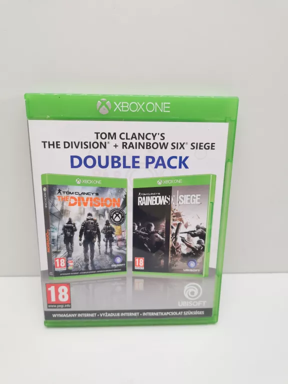 GRA DOUBLE PACK: TOM CLANCYS THE DIVISION + TOM CLANCY'S RAINBOW SIX: SIEG