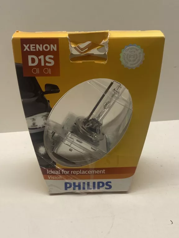 PHILIPS ŻARÓWKA XENONOWA D1S 85V 35W +30% 4600K PHILIPS VISION