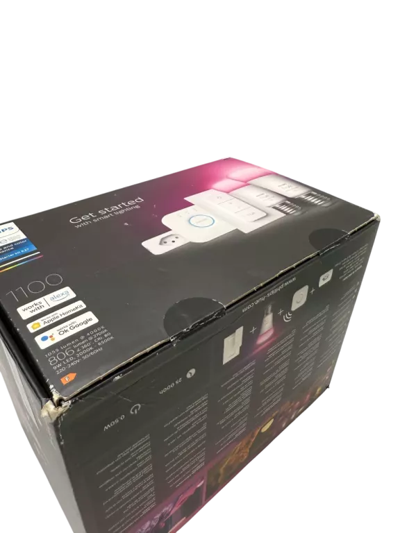 ZESTAW STARTOWY PHILIPS HUE WHITE AND COLOR AMBIANCE E27 AD1855