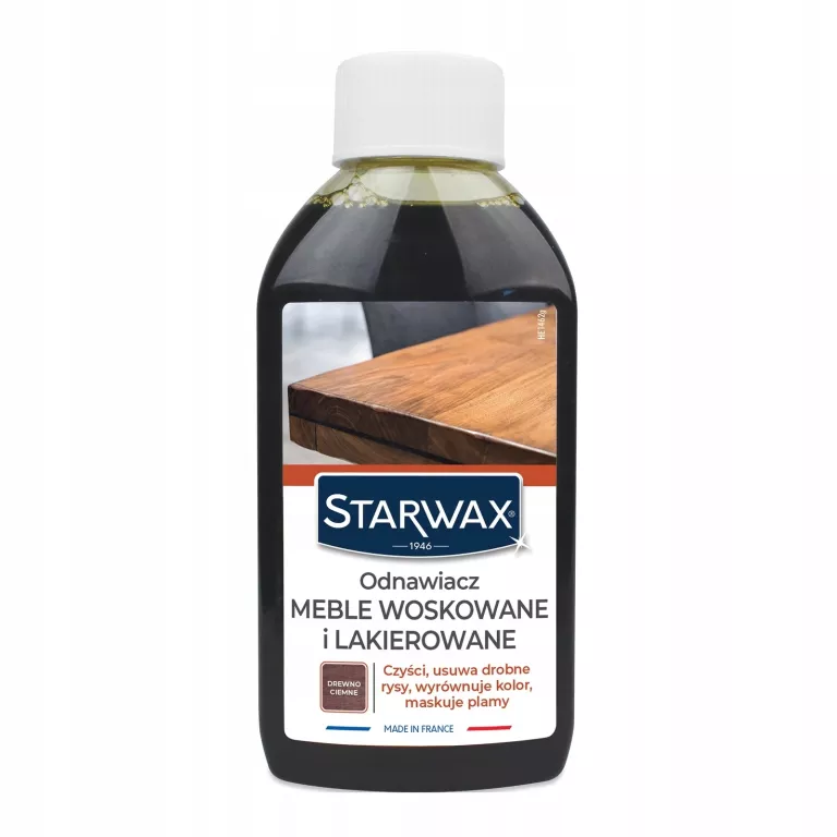ODNAWIACZ STARWAX MEBLE WOSKOWANE I LAKIEROWANE DREWNO CIEMNE 250ML