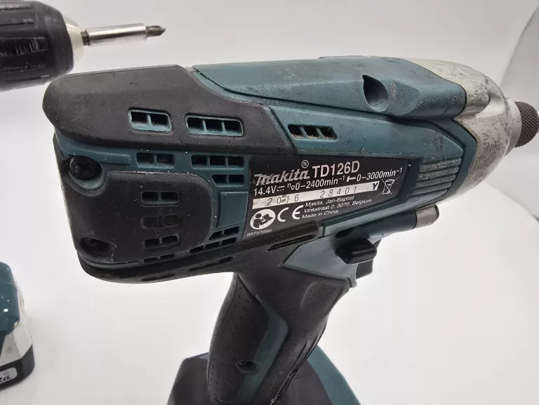 ZESTAW WKRĘTARKA MAKITA DF347D+ ZAKRĘTARKA MAKITA TD126D 14,4V