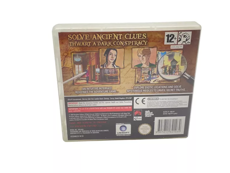 GRA NINTENDO DS BROKEN SWORD SHADOW OF THE TEMPLARS - THE DIRECTOR'S CUT
