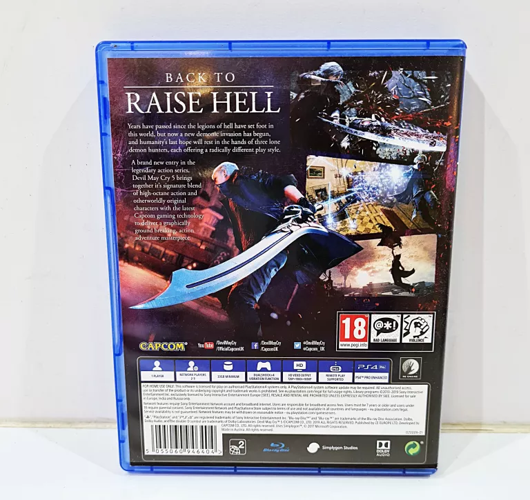 GRA PS4 DEVIL MAY CRY 5
