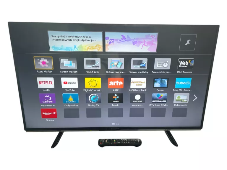 TELEWIZOR PANASONIC TX-40DSU401+PILOT