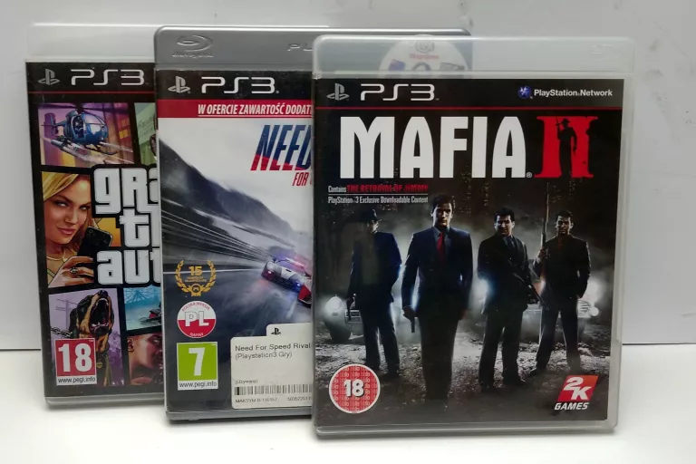 ZESTAW 3 GIER PS3