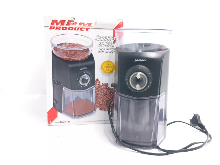 MŁYNEK DO KAWY MPM MMK-01 ŻARNOWY/PUDEŁKO