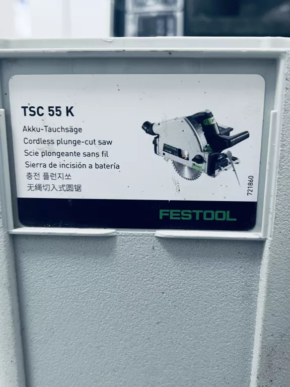ZAGŁĘBIARKA FESTOOL TS 55 REBQ 1200W WAL