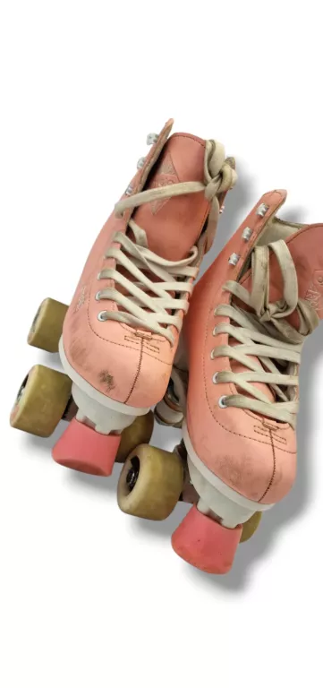 WROTKI FIGUROWE OXELO RS QUAD 100 PINK MAX 100KG