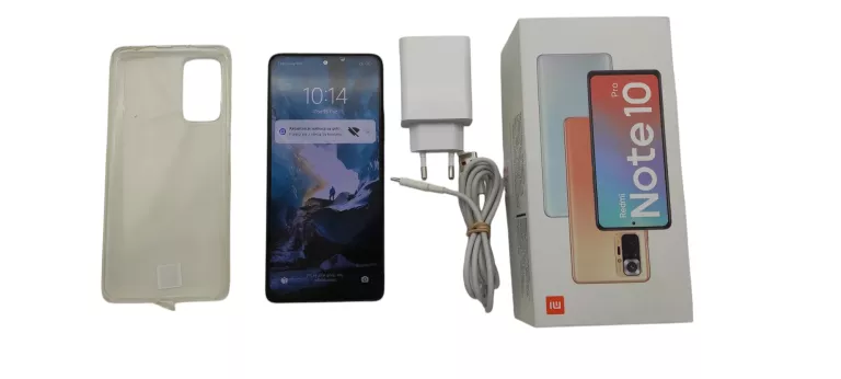 TELEFON XIAOMI REDMI NOTE 10 PRO 6/128 KOMPLET