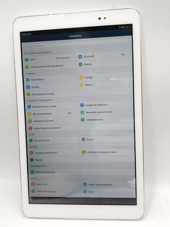 TABLET HUAWEI MEDIAPAD T1 10 9,6" 1 GB / 16 GB BIAŁY